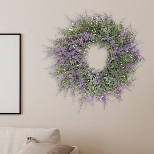 2 Guirnalda De Lavanda Artificial Guirnalda Puerta Exacum