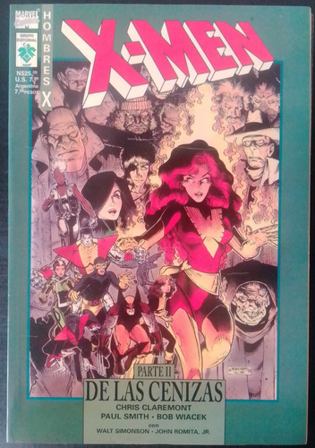 X-men De Las Cenizas Parte 1 Y 2 Claremont Editorial Vid