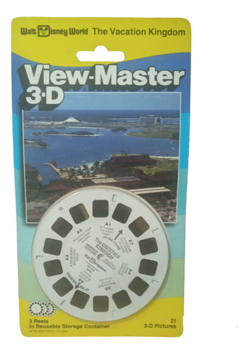 Juguete Antiguo View Master Disney World Blister 3 Reels A