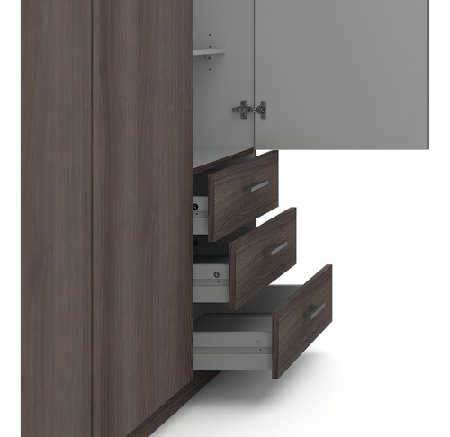 Armario Tarnby 2 Roble Cenizo Këssa Muebles