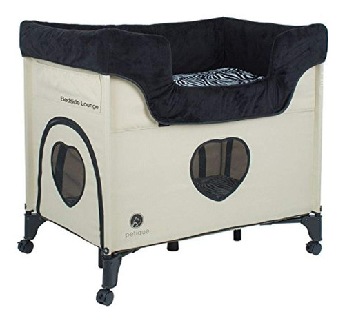 Petique Bd01300104 Mesita De Noche-cama Para Mascotas, Talla