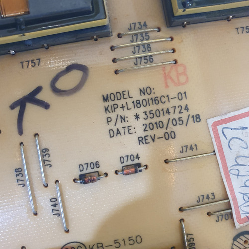 Placa Fonte Lc4246fda Kk Funcionando Perfeitamente (Usado)