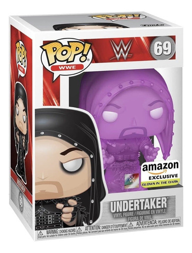 Funko Pop Undertaker 69 Amazon Wwe Glows In The Dark