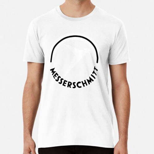 Remera Messerschmitt Aircraft Logo -white- (sin Etiqueta) Al