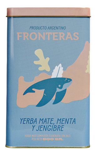 Lata Fronteras 500 Gr - Yerba Mate Blends