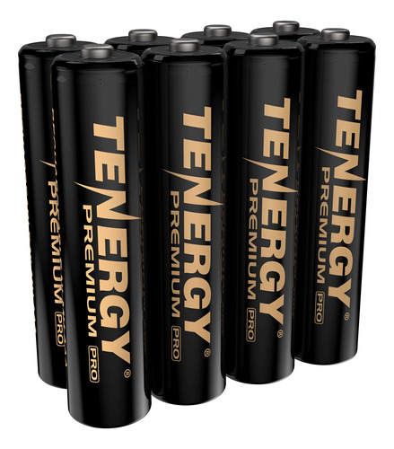 Tenergy Premium Pro Bateras Recargables Aaa, Alta Capacidad