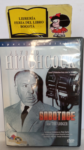 Sabotaje - El Inquilino - Hitchcock - Película - Dvd 