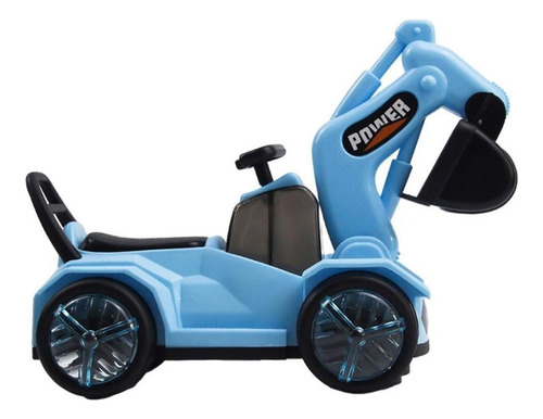 Excavadora Eléctrica For Niños, Coches De Ingeniería,