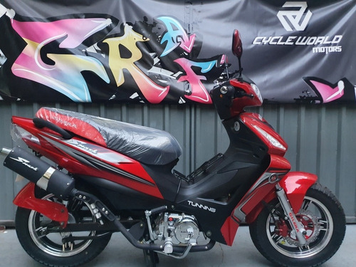 Imagen 8 de 15 de Gilera Smash Tuning 110 R Cycle World Motors Al 3/4
