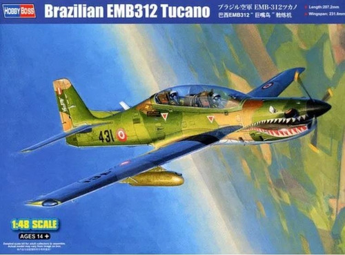 Hobbyboss - 81763 - Brazilian Emb-312 Tucano - 1:48