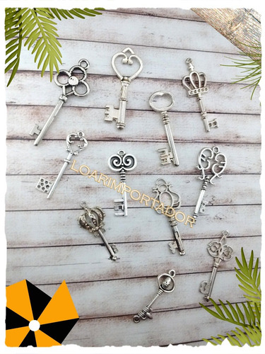 Dijes Metalicos X20u En Color Bronce