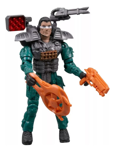 Set Muñecos Militares ,multiarticulados ,+ Lobo Robótico