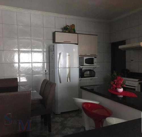 Imagem 5 de 8 de Sobrado Com 3 Dormitórios À Venda, 188 M² Por R$ 335.000,00 - Vila Lucinda - Santo André/sp - So0405