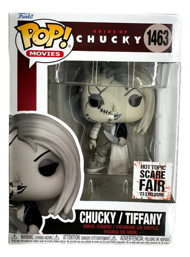 Funko Pop Chucky/tiffany Movies Scare Fair Exclusivo 1463 Ht