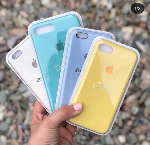 Protector  Silicone Case iPhone 7 Y 8 Plus  Xs Xr Xs Max