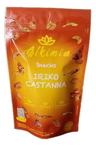 Snack Iriko (peixe Seco Da Família Da Anchova) Castanha