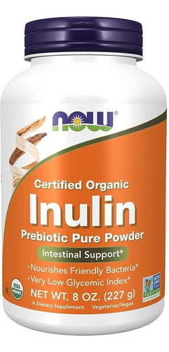 Inulin 227g, Now,