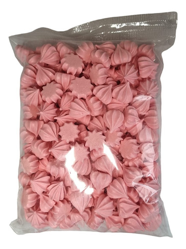 Mini Suspiros Caseiro Artesanal 170g Rosa