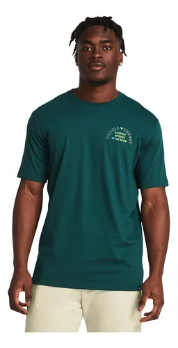 Polera Prjct Rock Hombre Azul Under Armour
