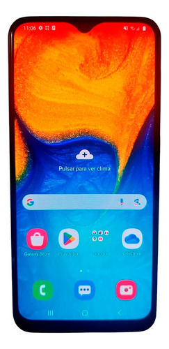 Samsung Galaxy A20 32gb Azul 3gb Libre Fact A Ver Descrpcion Azul (Usado)