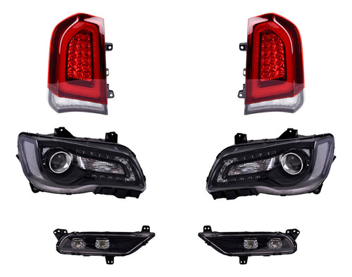 Faros + Calaveras + Neblineros Depo 300 15-17