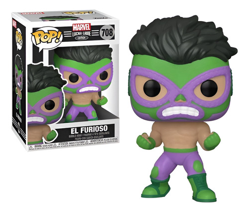 Figura Funko Pop Lucha Libre Edition El Furioso
