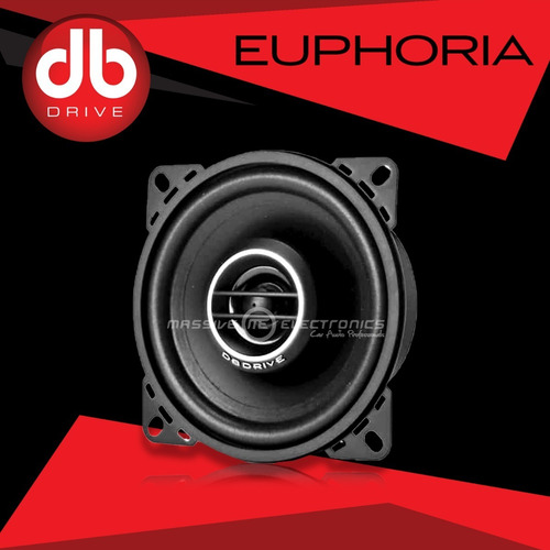 Bocinas Coaxiales Db Drive Es3 40 Euphoria 4 PLG 80w Max