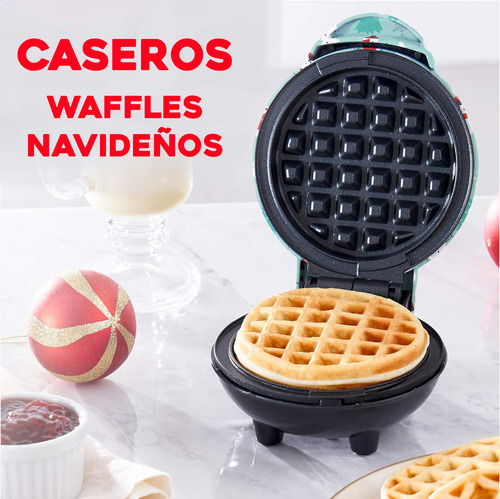 Mini Wafflera Arbol Navidad Dash
