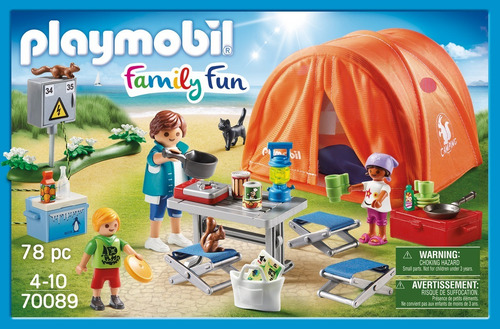Playmobil 70089 Family Fun Tienda De Campaña