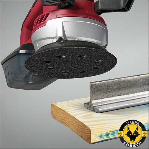Imagen 3 de 10 de Lijas Circulares Redondas 125mm 5 X 30 Unid Surtidas Kwb