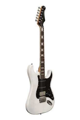 Guitarra Electrica Stagg Ses60whb Vintage Strato Blanco