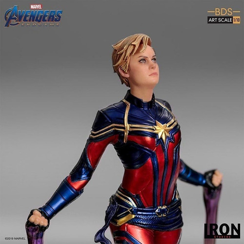 Imagem 3 de 6 de Capitã Marvel Bds Art Scale 1/10 Endgame Iron Studios
