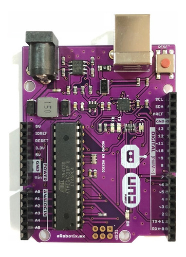 Arduino Uno Purple Erobotix