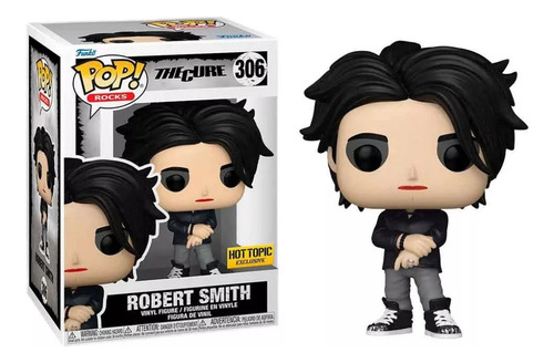 Funko Pop Robert Smith #306 Hot Topic The Cure Rocks (Usado)