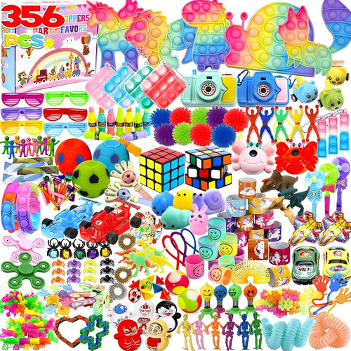 ~? 356 Pcs Party Favors For Kids, Fidget Toys Pack, Easter B