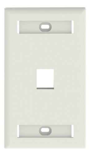 Pack 14 Placa 1 Puerto Rj45 Marfil Nk1fiwy Panduit