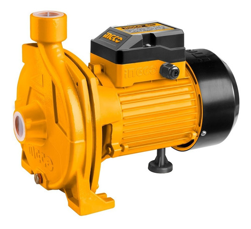 Bomba De Agua Centrifuga 1x1 0,5hp Ingco Cpm3708 Color Amarillo