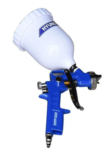 Compresor de aire eléctrico portátil Hyundai HYAC25K 25L 2.5hp 110V 60Hz azul