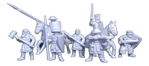 comprar Guerreros Medievales A Escala (28mm)