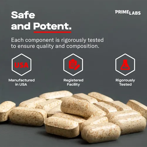 Potenciador De Testosterona Prime Labs Prime Test 60 Comprim