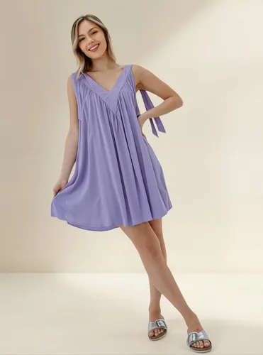 Vestido Con Tiras Regulables Dama