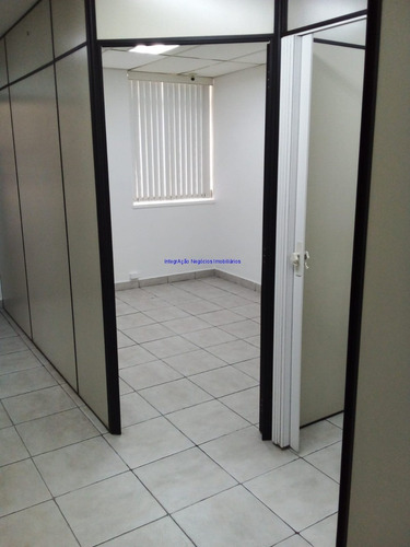 Imagem 3 de 13 de Conjunto Comercial 102.88m², 08 Salas, (sendo 02 Salas De Arquivo), 02 Banheiros E 02 Copas. Condomínio Com Recepção E Segurança 24hrs. - 22022401 - 70635887