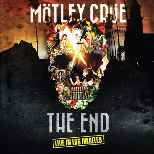 Mötley Crüe The End Live In Los Angeles Cd Dvd Bluray Book