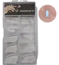Comprar Uñas Tips Blancas X 100 Para Gel Y Acrilico, Hermoso Toque 