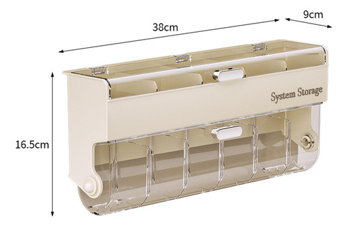 Caja De Almacenamiento De Ropa Interior, Estuche De Beige