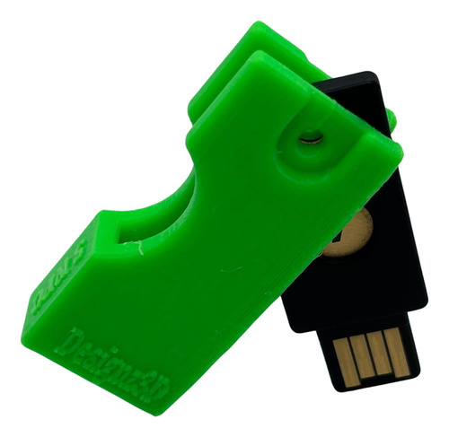 Designz3d Yubikey Protector Flip Case Keychain (5 Nfc 5c 5