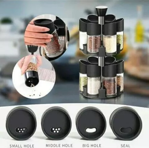 Organizador De Condimentos, Especias Cocina, 12 Piezas