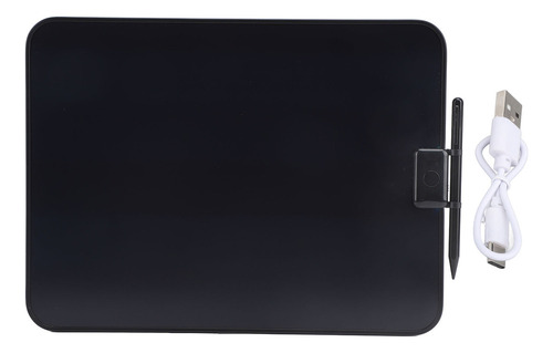Tablero De Escritura Lcd Negro Negro, Tableta Recargable De