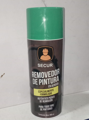 Removedor De Pinturas En Aerosol Secur Ferreteria Chaplin 