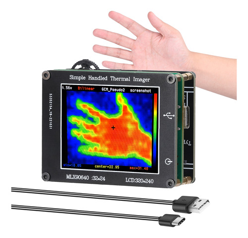 Cámara Termográfica -40, Pantalla Térmica De 2,0 Pulgadas, M